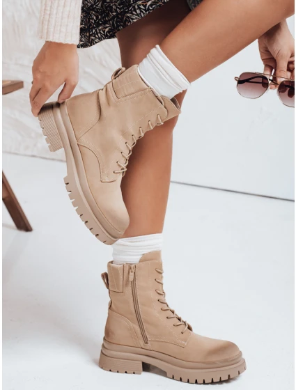 Dámské boty BASTEL beige Dstreet ZY0422