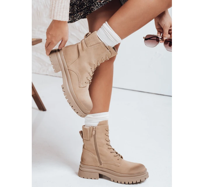Dámské boty BASTEL beige Dstreet ZY0422