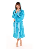 Detský župan Tampa duo s kapucňou 9159 tyrkysový - Vestis Detský župan Tampa duo s kapucňou 9159 tyrkysový - Vestis