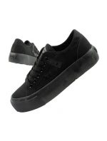 Lee Cooper Dámske športové tenisky Textilná platforma Black Women's