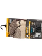 3ks Pánské pracovní ponožky model 21387770 Beige 4146 - Skechers