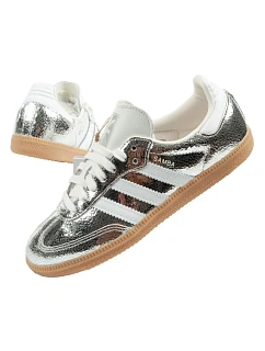 Adidas dámske športové topánky Samba OG silver tenisky módne kožené dámske