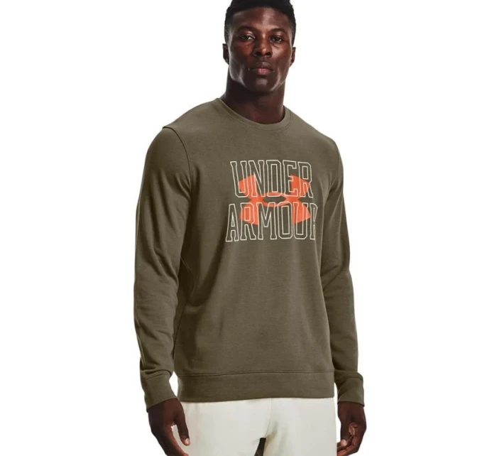 Pánske tričko UA Rival Terry Logo Crew M 1370391 361 - Under Armour