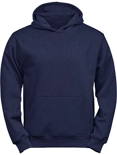 TJ Dětská mikina s kapucí z těžké bavlny "Unlabeled" navy model 22465014 - Tee Jays