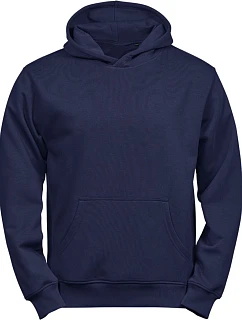 Tee Jays TJ 5152B Detská mikina s kapucňou z hrubej bavlny „Unlabeled“ 18.515B tmavomodrá