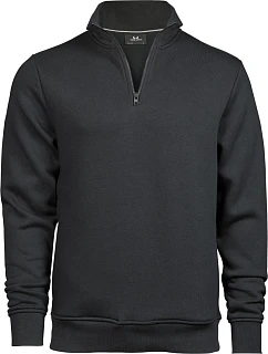 TJ Mikina s 1/4 zipem 18. dark grey model 22498017 - Tee Jays