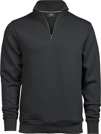 Tee Jays TJ 5438 Mikina s 1/4 zipsom 18.5438 tmavošedá