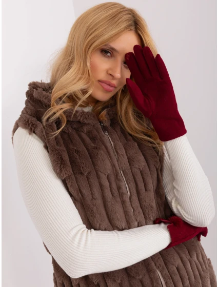 Rukavice AT RK 239506.98 bordová