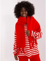 Szalik AT SZ model 19341570 czerwony - FPrice