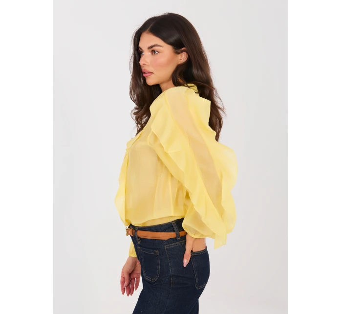 IT košeľa KS 29035.50 žltá