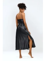 model 18456366 Černá dlouhá košilka - DKaren