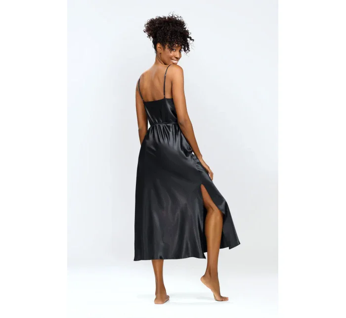 model 18456366 Černá dlouhá košilka - DKaren