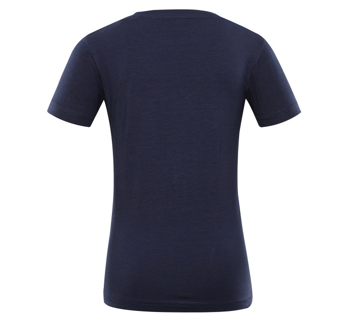 Detské bavlnené tričko ALPINE PRO MOOBO mood indigo variant pa