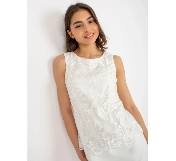 Dámske šaty 059-1.29 cream -FPrice