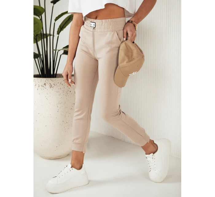 Dámské tepláky béžové Dstreet model 21972352 - FashionStreet