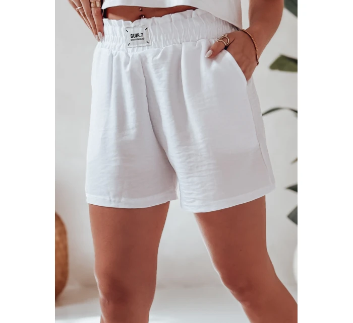 Dámske šortky OWN STYLE white FashionStreet SY0456