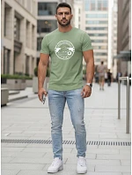 Tshirt męski z nadrukiem  model 22156970 - FashionStreet