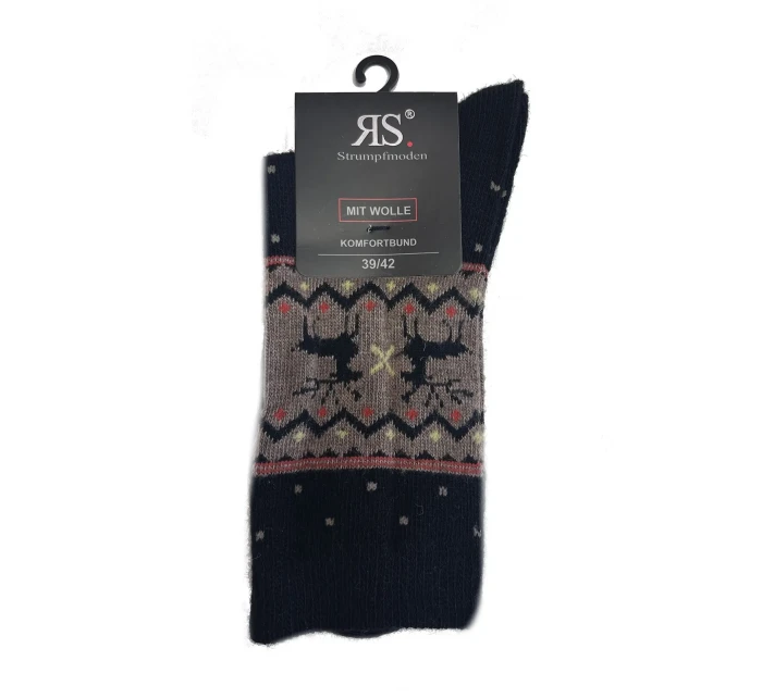 RiSocks 43356 Mit Wolle Komfortbund ponožky 35-46