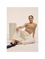 Dámske nohavice CASALL Peachy Straight Leg Jogger, biela farba