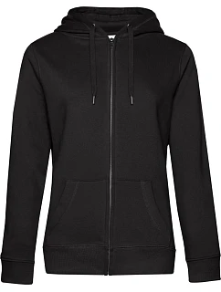 B&C QUEEN Zipped Dámská mikina s kapucí black pure model 22536231
