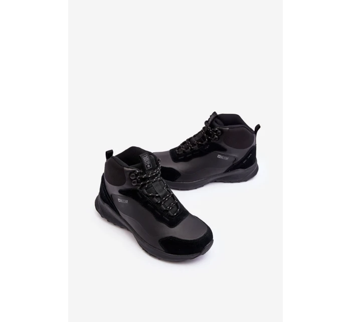 Męskie Buty Trekkingowe Ocieplane Czarne Big Star MM174334