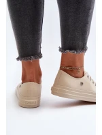 Klasické Dámské Tenisky Big Star model 21654926 Bežové - Big Star Shoes