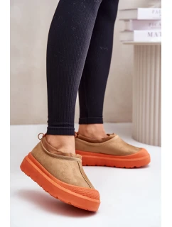 Dámské Sněhule Na Platformě S Svrškem Camel model 21676519 - Boto
