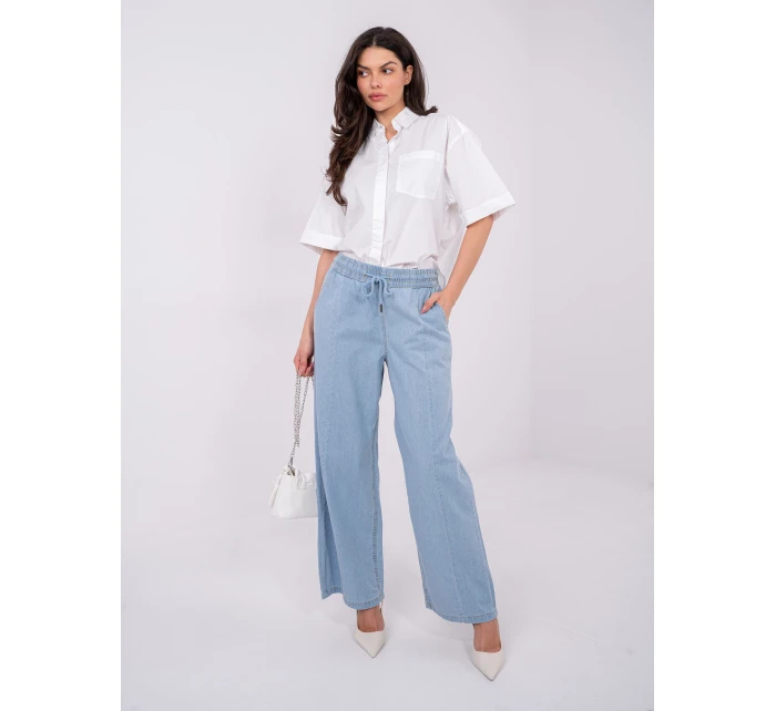 Spodnie model 21818913 jasny niebieski - FPrice Spodnie model 21818913 jasny niebieski - FPrice