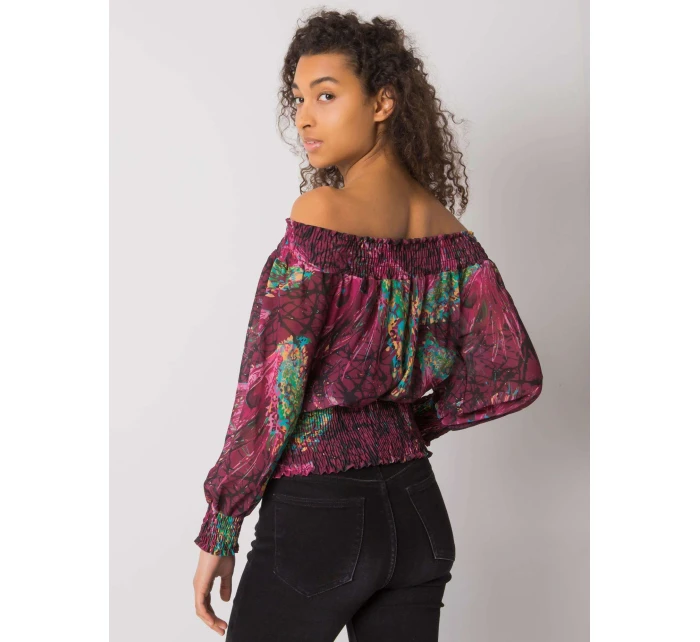 Halenka DHJ BZ tmavě fialová model 16292310 - FPrice Halenka DHJ BZ tmavě fialová model 16292310 - FPrice