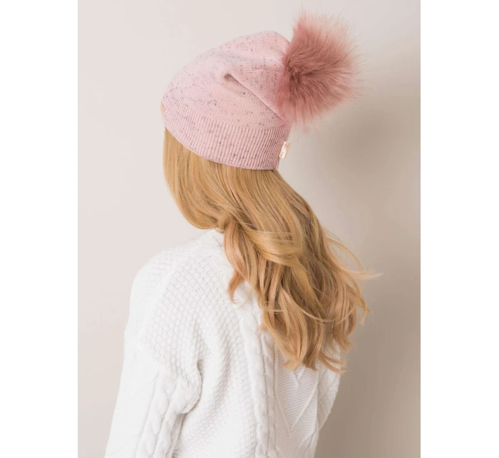 Czapka JK CZ model 18965260 jasny różowy - FPrice