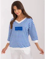 Blúzka RV BZ 9579.70 kobaltovo modrá Blúzka RV BZ 9579.70 kobaltovo modrá