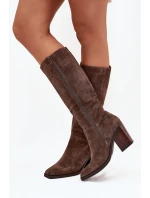 Topánky na podpätku model 223008 Krok vo veľkom štýle