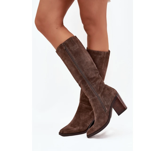 Topánky na podpätku model 223008 Krok vo veľkom štýle