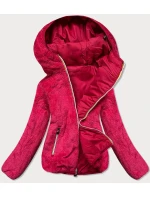 Dámska krátka červená bunda 2 v 1 (H1029-29) Dámska krátka červená bunda 2 v 1 (H1029-29)