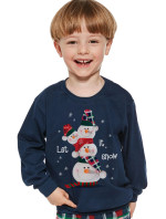 Chlapčenské pyžamo 966/154 Snowman 2 - CORNETTE