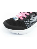 Ľahká pohodlná detská športová obuv na suchý zips Skechers Microspec