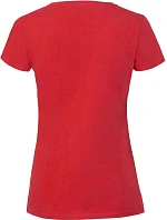 LadyFit Iconic 195 T Dámské tričko z těžké bavlny model 22431576 red - Fruit of the Loom