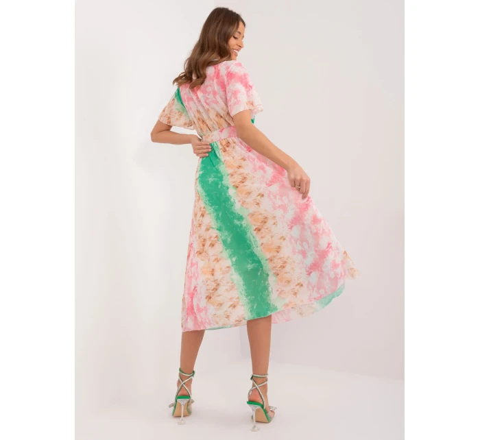 Šaty DHJ SK 15967 2.86 svetlo ružová