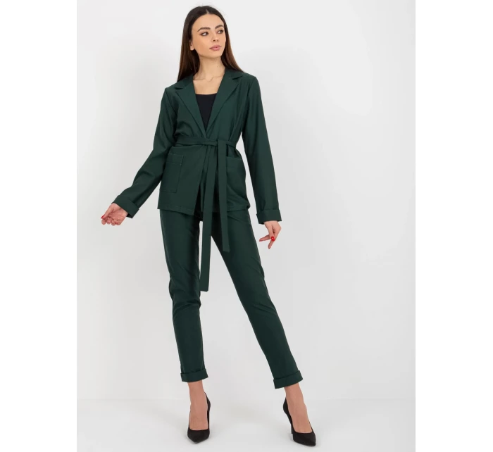 Dámská bunda LK MA  tmavě zelená  model 18339177 - FPrice