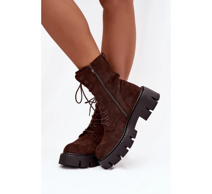 Šnurovací vyšší model 221517 Krok vo veľkom štýle