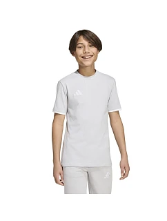Detské tričko adidas Entrada 26 Tee sivé JZ6672