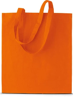 Kimood KI 0223 Bavlnená taška s dlhým uchom 19.0223 oranžová