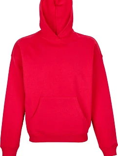 SOL'S Unisex mikina s kapucí bright red model 22518824