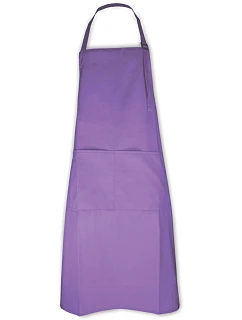 The One Towelling Apron Zástera s náprsenkou 48.1048 fialová