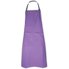 The One Towelling Apron Zástera s náprsenkou 48.1048 fialová
