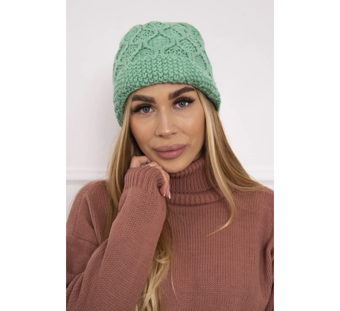 Roma Bis fleecová čiapka K235 mint Roma Bis fleecová čiapka K235 mint
