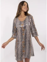 Šaty LK SK 509940.55 dark lilac