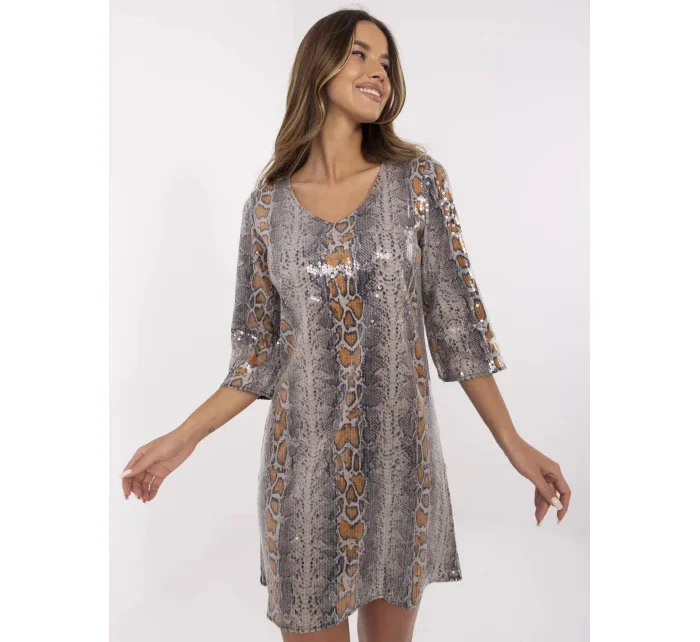 Šaty LK SK 509940.55 dark lilac