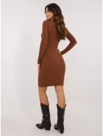 Sukienka RV SK model 21791154 ciemny brązowy - FPrice