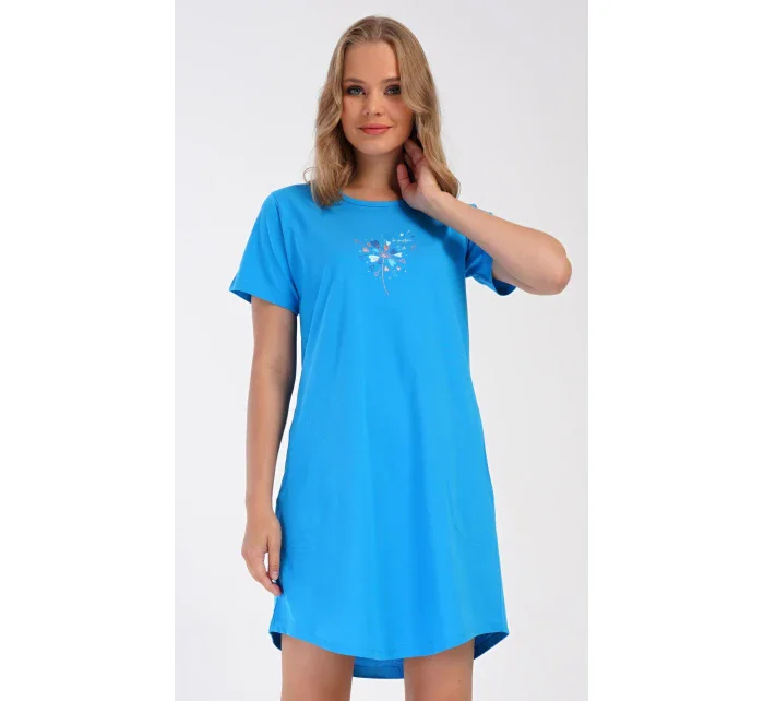 Dámské domácí šaty s krátkým rukávem model 21044659 - Vienetta